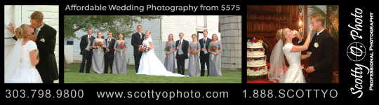Scotty O. Photo - Wedding Photography Packages from $575 - 25 Years of Affordable Wedding Photography